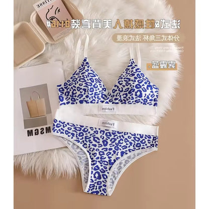 Daily Wear Flower Design Bra and Panty Set