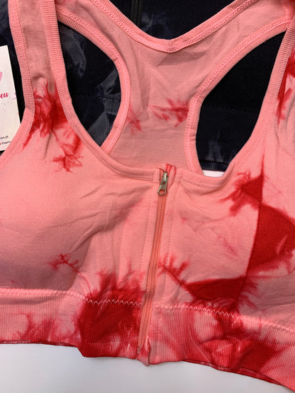 Stylish Tie and Dye Perfect Fit Sports Bra