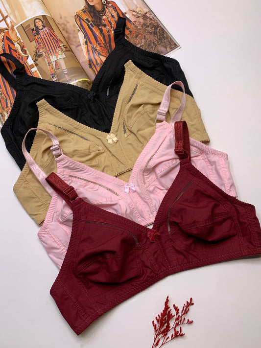 Daily Wear Cotton Lace Bra