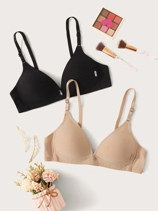 Daily wear Thin-Pad Non-Wire Bra