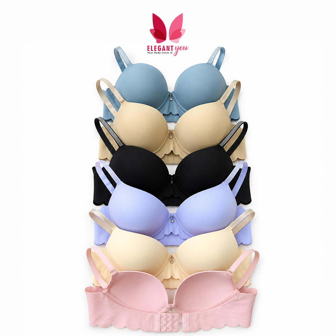 (36-42)C Comfortable double Padded Bra^