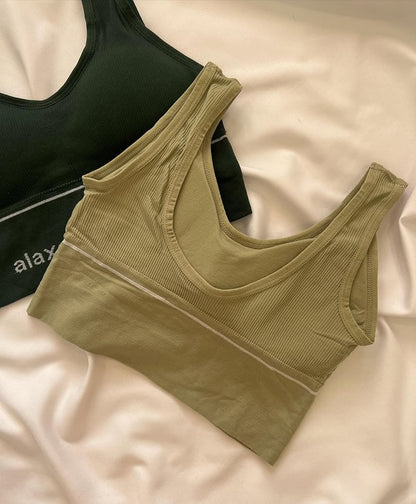 Plus Size Alexender Weng WIDE STRAP SPORTS BRA Free Size For (30-36)