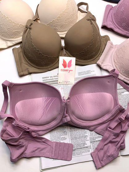 Elegant Double Padded Pushup Wire Bra