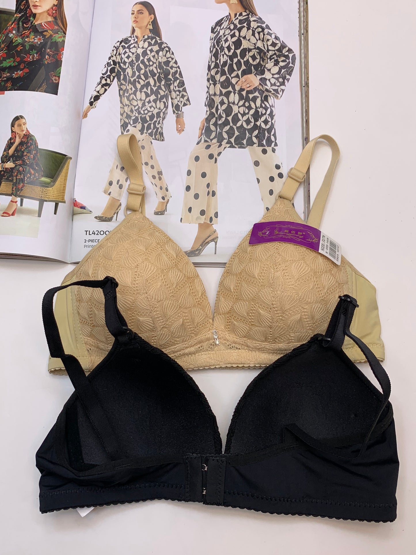 Pack of 2 Thin Pad Bra[095]