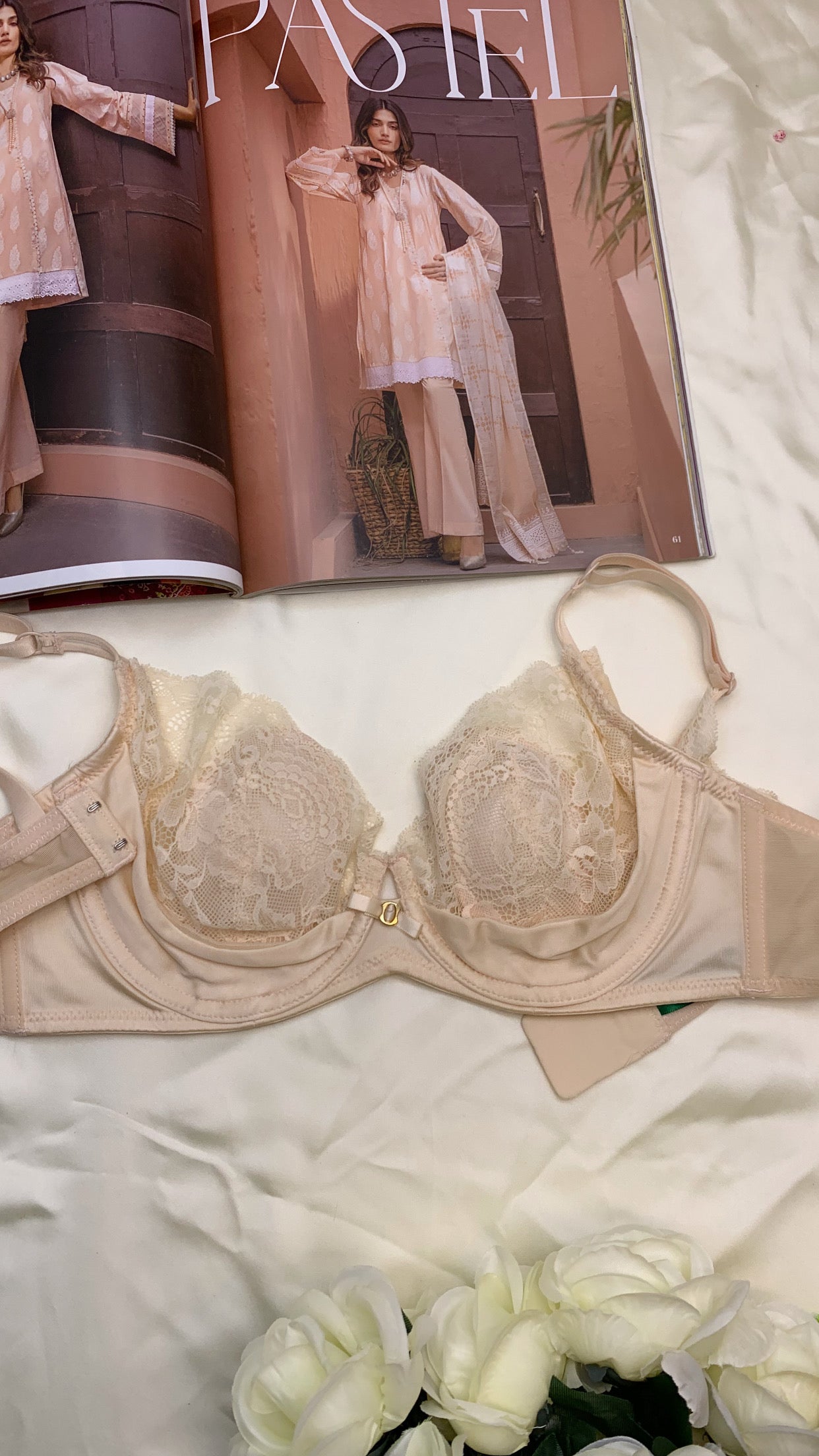 C Cupsize Seamless Wired Thin Pad Full coverage Bra