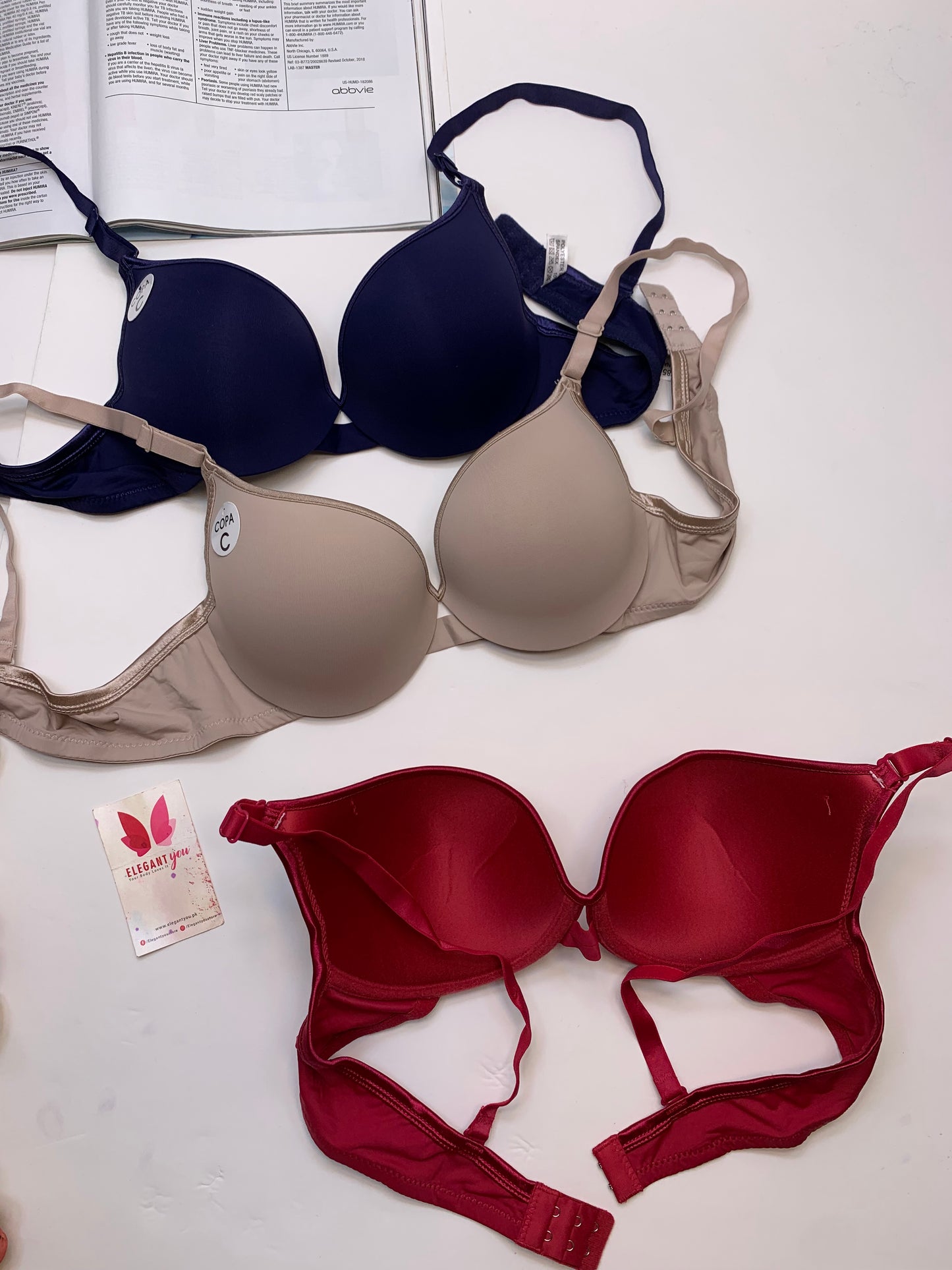 Premium Range Padded Push-up Under Wire Bra (155)