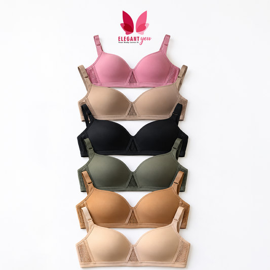 (36-42)b Soft Thin Padded Bra (2618)