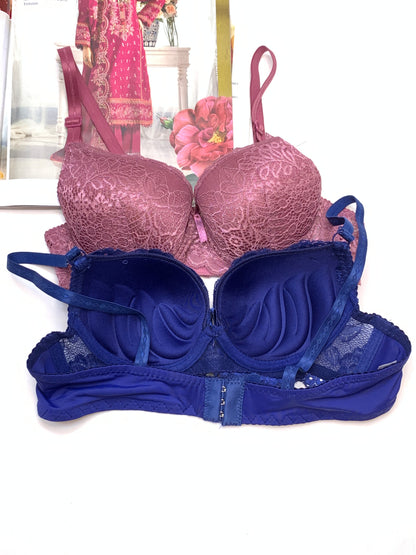 Padded Push-up Lace Bras[095]