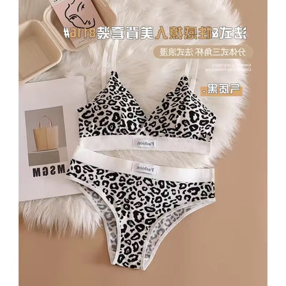 Daily Wear Flower Design Bra and Panty Set
