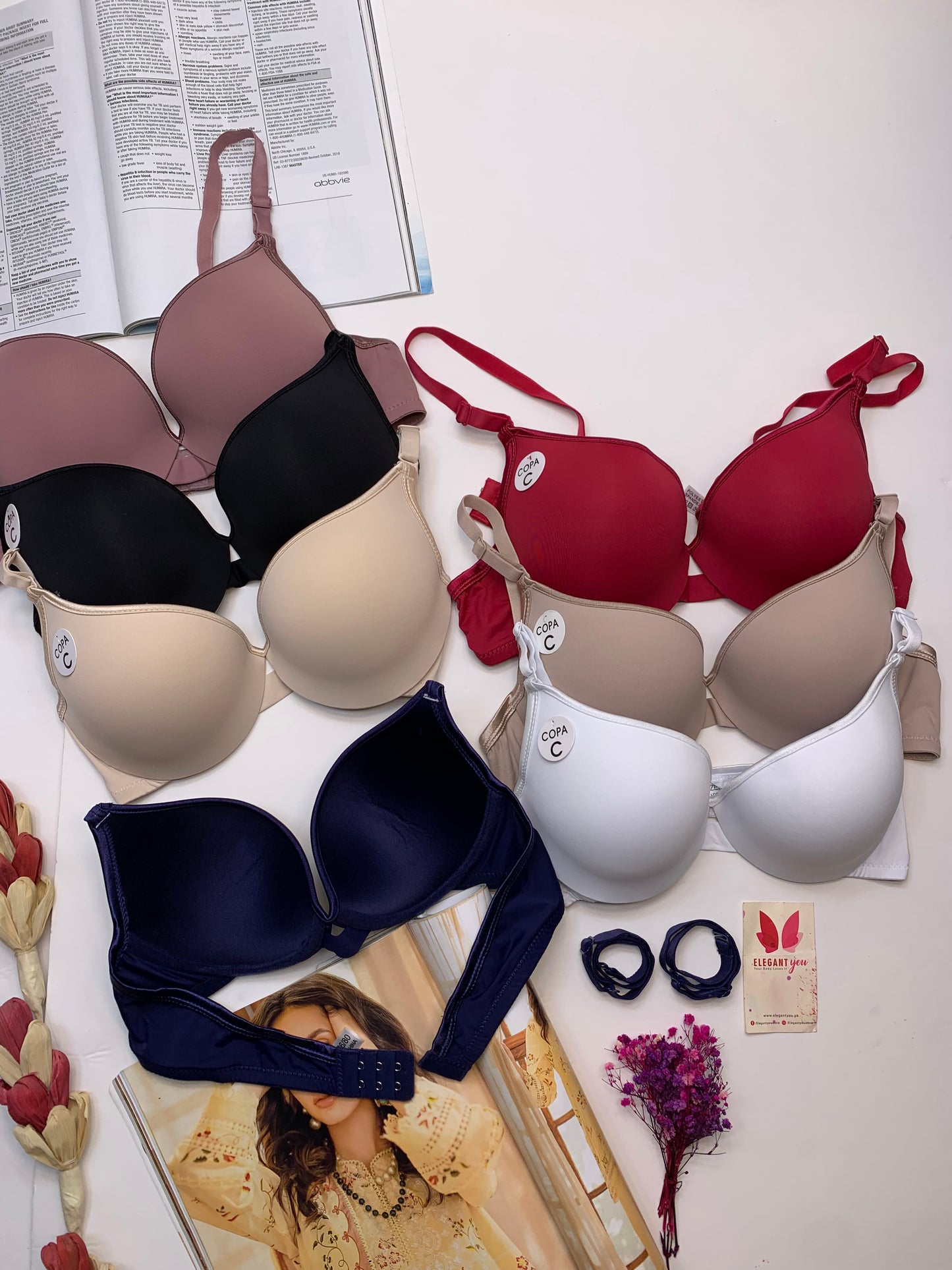 Premium Range Padded Push-up Under Wire Bra (155)