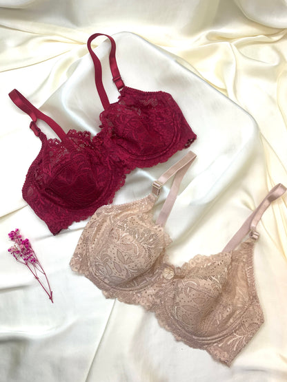 C Cupsize Wired Thin Pad Full coverage Bra