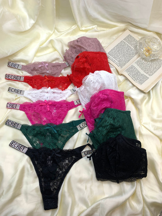 (42)b/c Love Secret Bridal Bra Panty Set (168)
