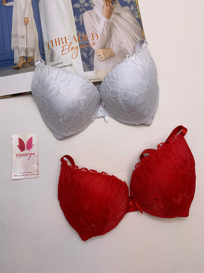 Padded Pushup Fancy Strap Bra (156)