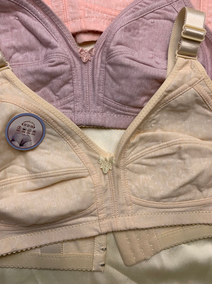 Soft Cotton Stuff Solid Colour Daily Wear Bra