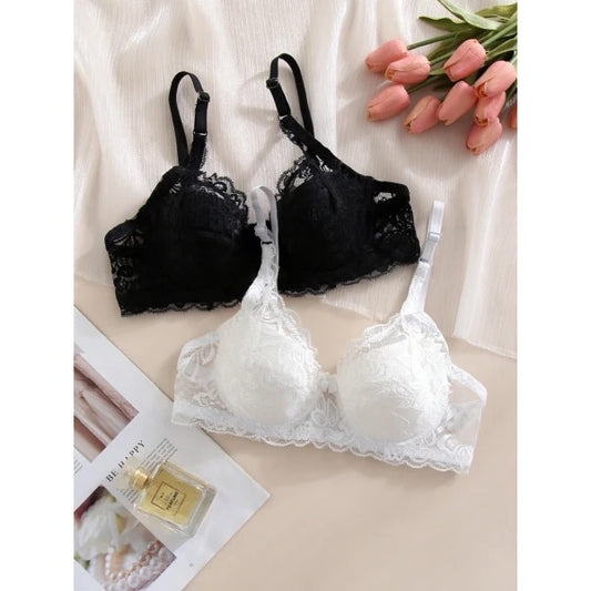 B Cup size Wired Thin Pad Full coverage Bra