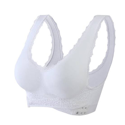 Breathable Cotton Cross Posture Anti Sagging Bra
