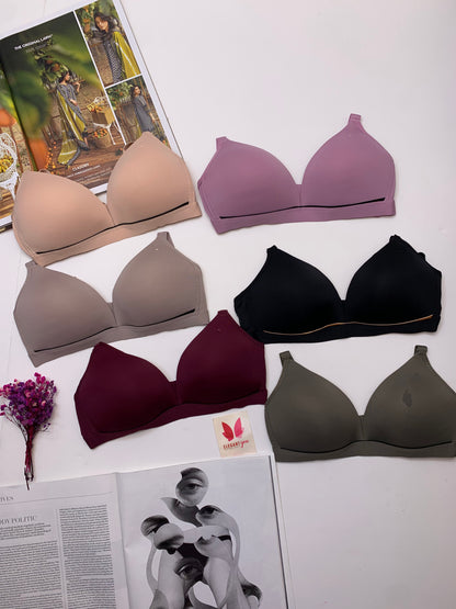 Seamless Soft Pushup T shirt bra