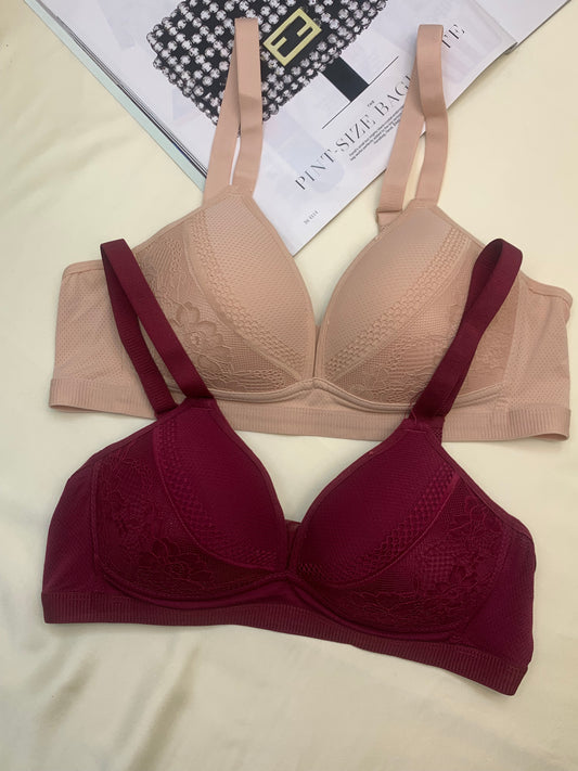 Full Coverage Thin Padded Non Wired Bra