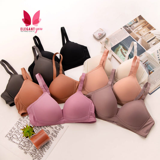 Seamless Thin Pad Non Wire T Shirt Bra