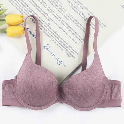 Demi Cup Padded Push-up Wired Bra