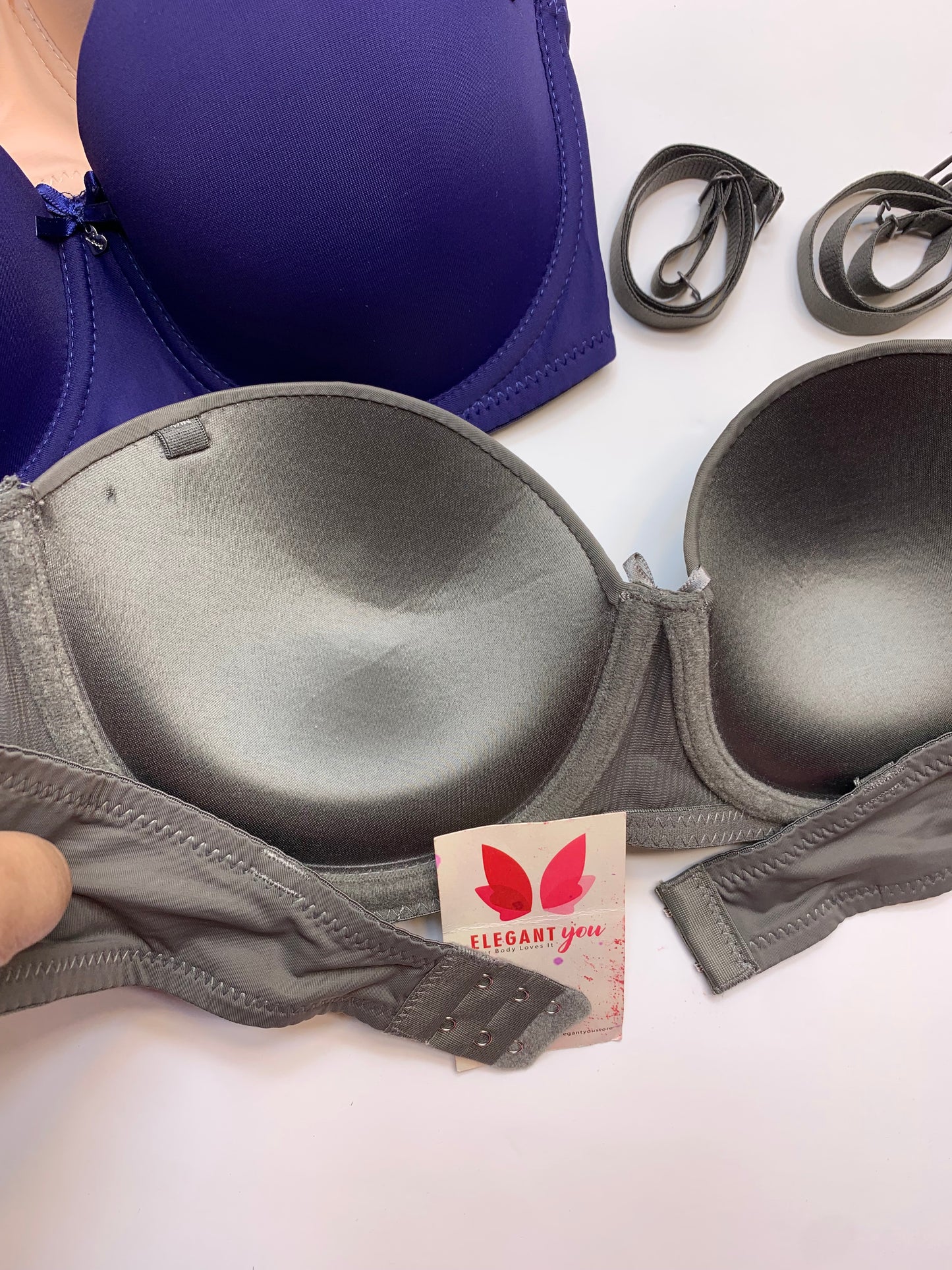 Plain Half Cup C Cupsize Padded Bra  (172)