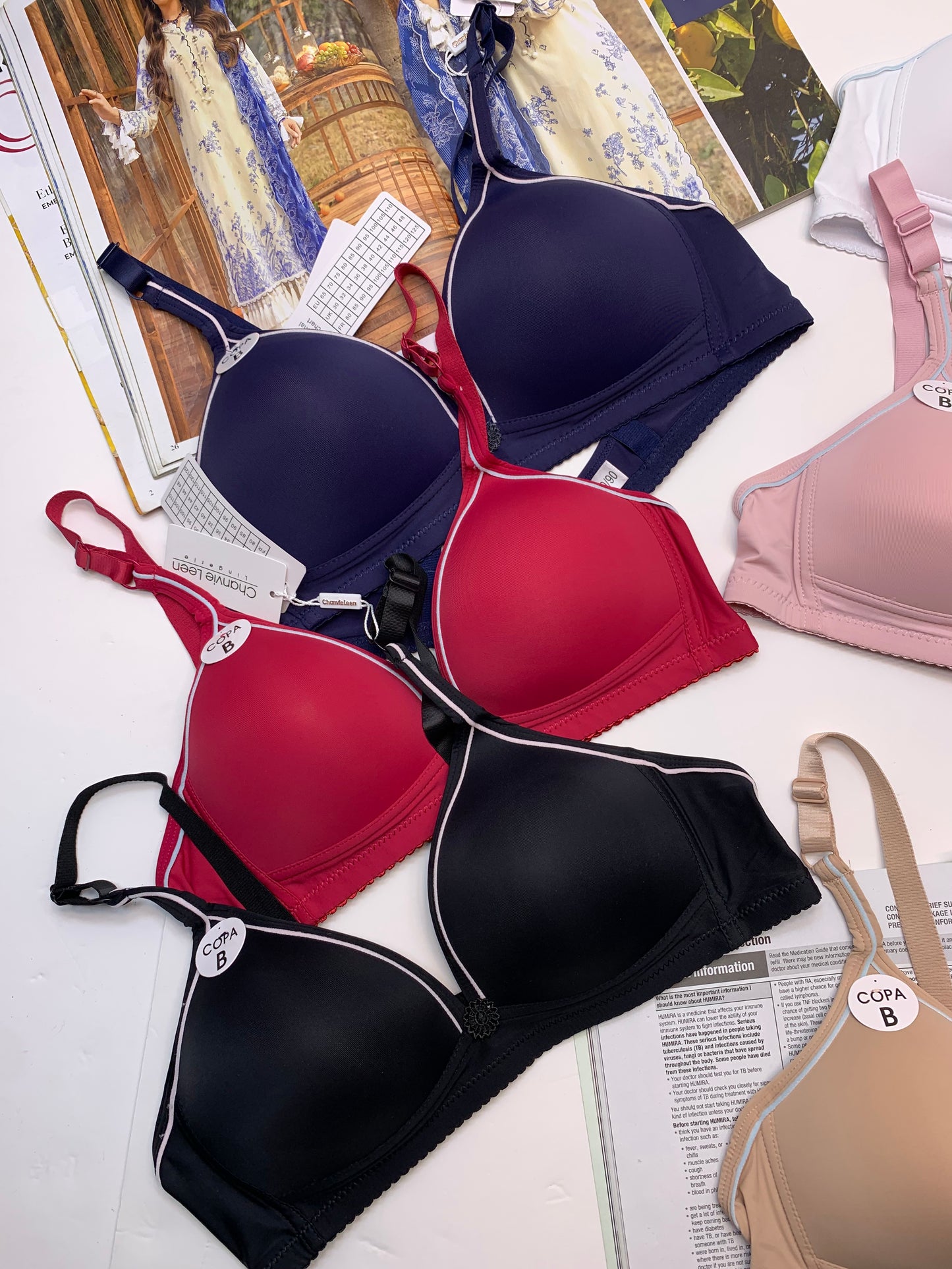 Chanviee Leen Daily wear Thin-Pad Non-Wire Bra