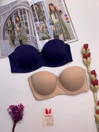 Plain Half Cup C Cupsize Padded Bra  (172)