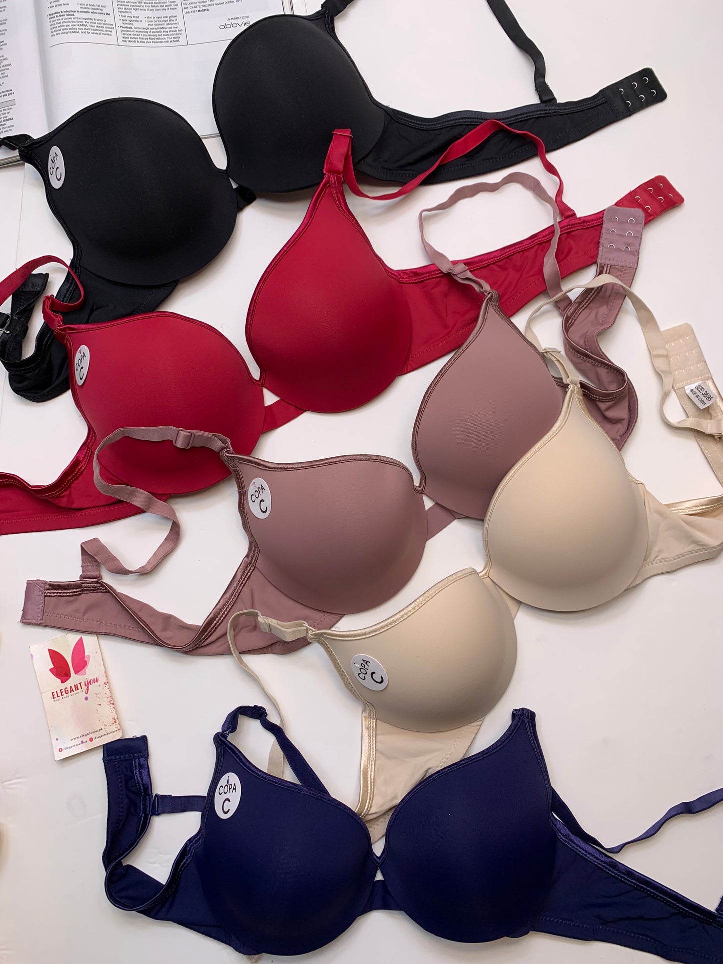 Premium Range Padded Push-up Under Wire Bra (155)