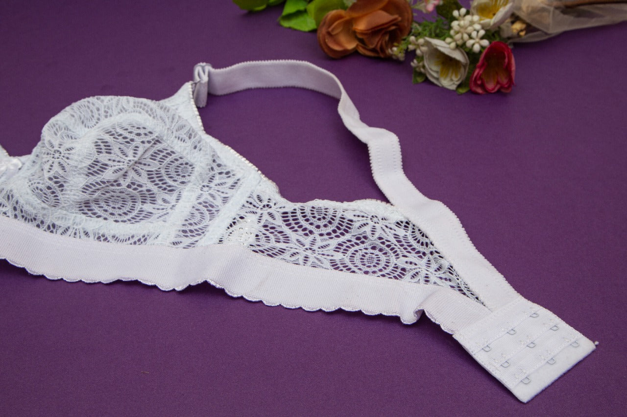 Cotton net bra for summers