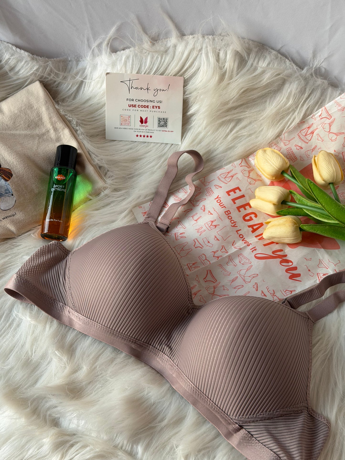 (36-42)C Cup Full Coverage  Thin Pad Non Wire Summer Bra(051)*