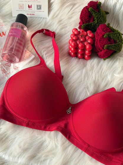 (36-42)C Full Coverage Thin Pad T-Shirt Bra 2873 (144)