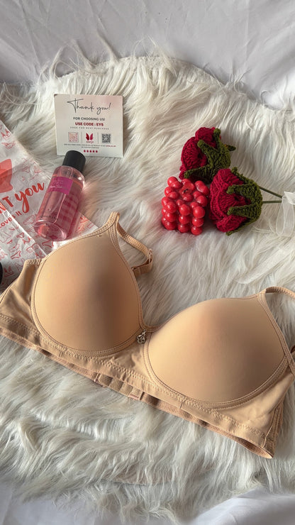 (36-42)C Full Coverage Thin Pad T-Shirt Bra 2873 (144)