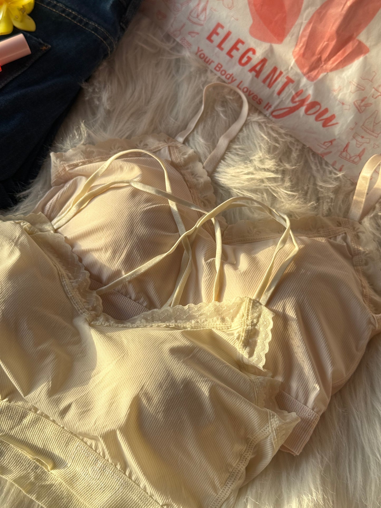 Criss Cross Straps Elegant Brallete