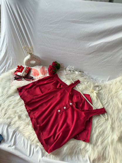 Wide Shoulder Cami and Boxer Pair(65236)(C5-R5)