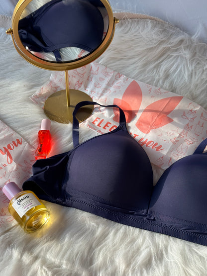 (36-42)C All Day Comfort Thin Padded Non Wired T Shirt Bra (070)*