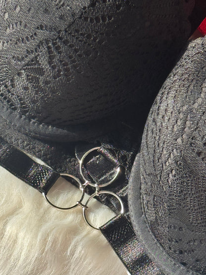 (34-40)C Cup Elegant Lacy Double Padded Bra & Panty Set*