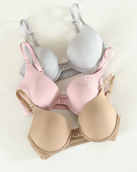 Daily Wear Front Open Thin Pad Posture Corrector Under Wire Bra