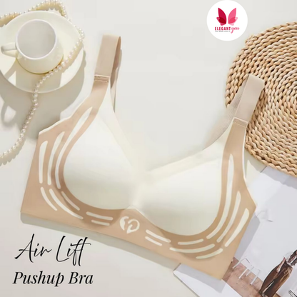 (32-44)size No Rash Seamless Breathable Wireless Push-up Uplift Sports Bra ( 038)*