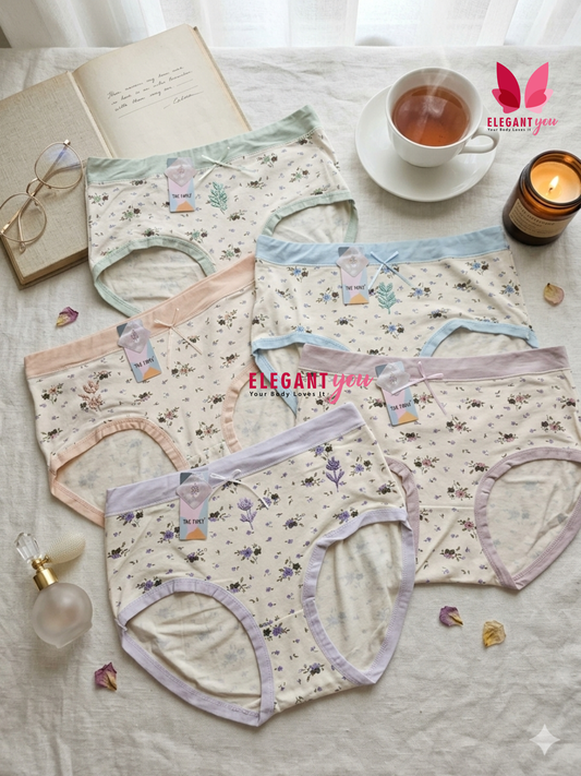Soft Cotton Printed Strechable Underwear