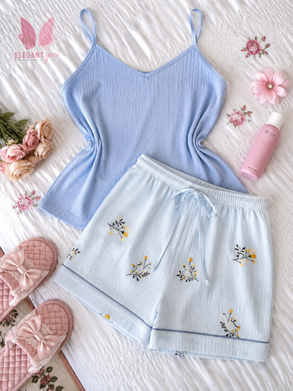 Cute Girls Lounge Wear With Shorts 78272(C1-R3)