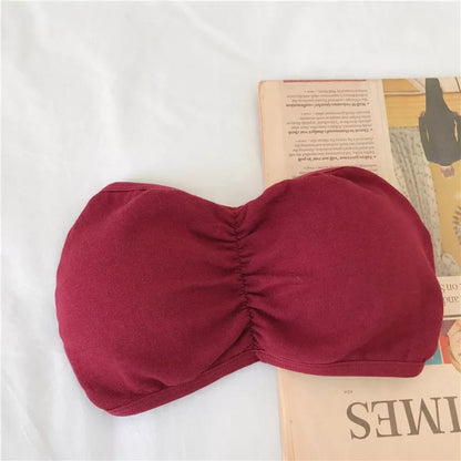 Tube Top Strapless Bra Free size for (28-34)