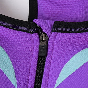 2 in 1 Zipper Sports Bra with Inside Padded Bra