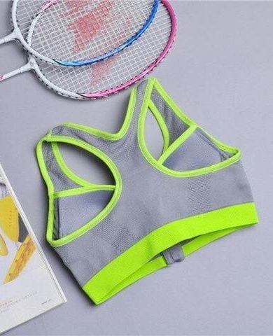 2 in 1 Zipper Sports Bra with Inside Padded Bra