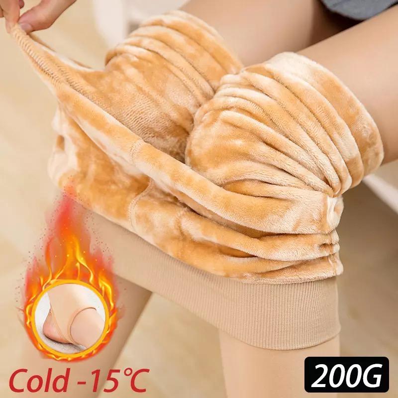 Thermal Warm Fleece Leggings Without socks