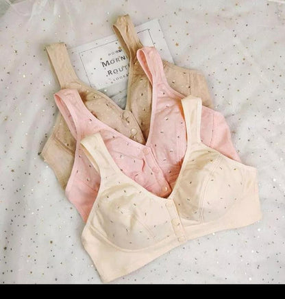 FRONT OPEN / FRONT BUTTON / NURSING BRA