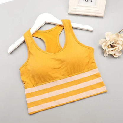 WIDE STRAP SPORTS BRA Free Size For (30-38)