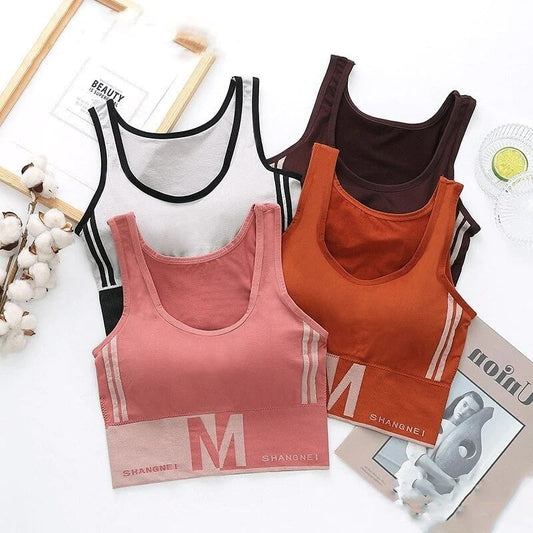 Women Yoga Tank Top Sports Bra