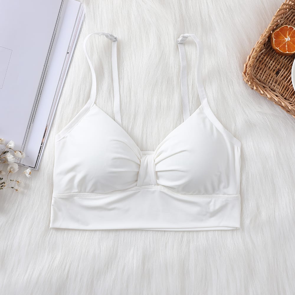 Seamless Adjustable Strap knot bra Free Size for (30-36)