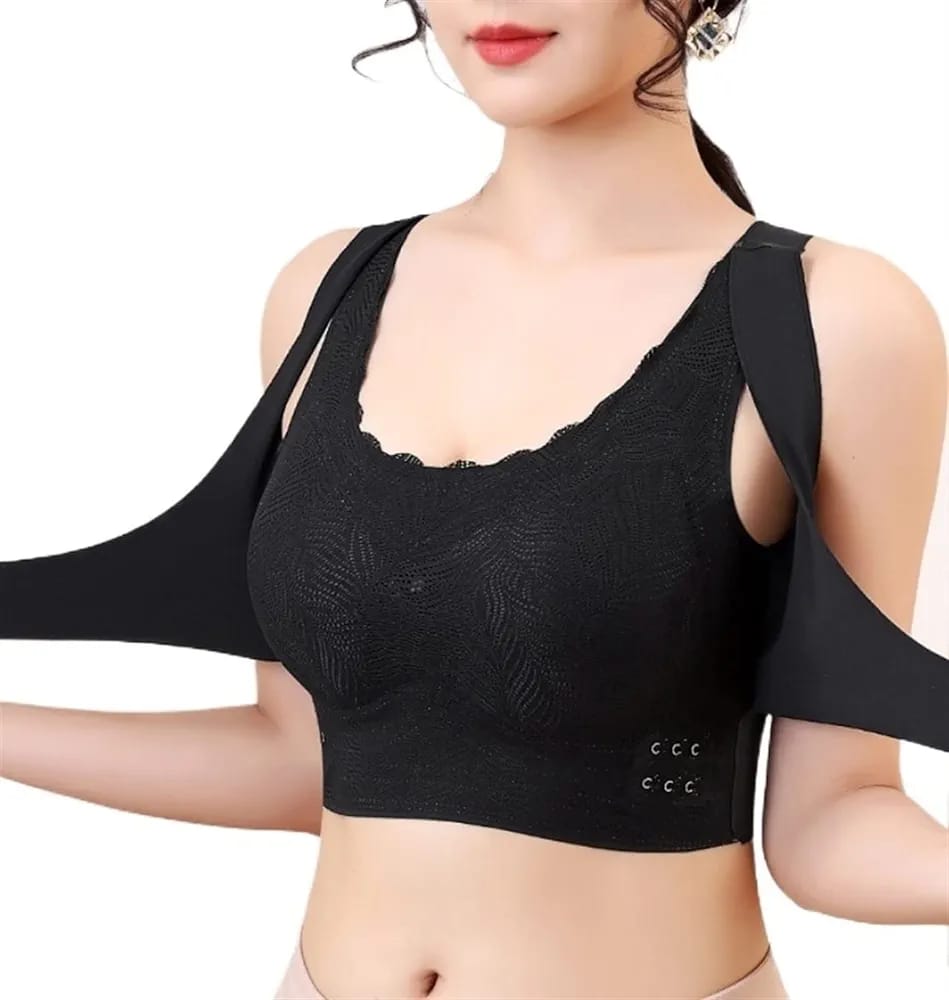 Womens Adjustable Cross Posture Corrector Back Straighter Bra