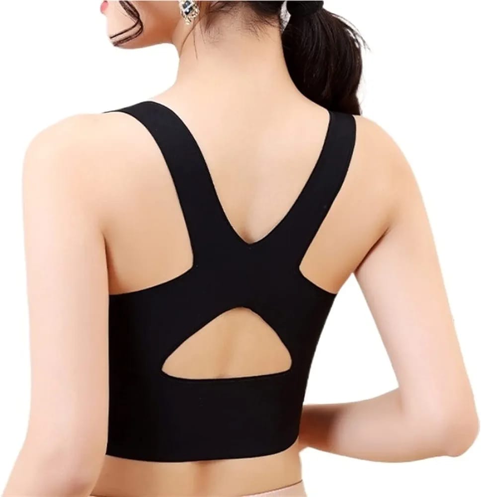 Womens Adjustable Cross Posture Corrector Back Straighter Bra